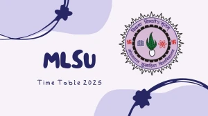 MLSU Time Table 2025 Announced @ mlsu.ac.in Details Here MLSU Time Table 2025 Announced @ mlsu.ac.in Details Here