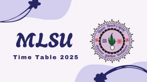 MLSU Time Table 2025 Out @ mlsu.ac.in Details Here