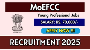 MoEFCC Young Professional Recruitment 2025 - Apply Offline for 01 Posts MoEFCC Young Professional Recruitment 2025 - Apply Offline for 01 Posts