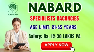 NABARD Specialists Recruitment 2025 - Apply Online NABARD Specialists Recruitment 2025 - Apply Online