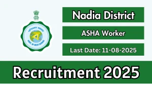 Nadia District ASHA Worker Recruitment 2025 - Apply Offline