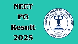 NEET PG Result 2025 Out at natboard.edu.in Direct Link to Download All India 50% quota Result