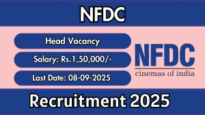 NFDC Head Recruitment 2025 - Apply Online for 01 Posts by Sep 08