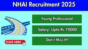 NHAI Young Professional Recruitment 2025 - Apply Online for 44 Posts