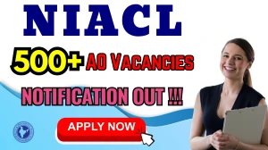 NIACL Administrative Officer (AO) Recruitment 2025 - Apply Online for 550 Posts