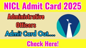 NICL AO Main Exam Admit Card 2025 OUT Download Link nationalinsurance.nic.co.in