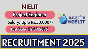 NIELIT Project Engineer Recruitment 2025 - Apply Offline