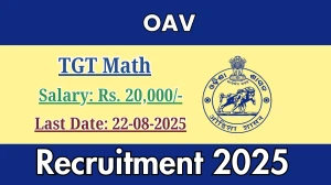 OAV TGT Math Recruitment 2025 - Apply Offline