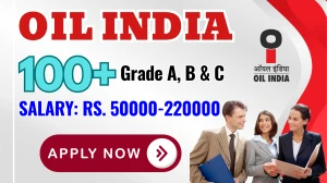 Oil India Grade A, B & C Recruitment 2025 - Apply Online for 102 Senior Officer, Hindi Officer and More Posts Oil India Grade A, B & C Recruitment 2025 - Apply Online for 102 Senior Officer, Hindi Officer and More Posts