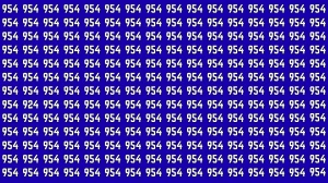 Optical Illusion 7 Seconds Challenge: Only People with Eagle Eyes Can spot the Number 924