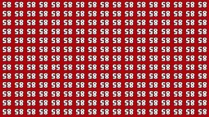 Optical Illusion IQ Test: Are You A Genius? Within 6 Seconds Spot The Inverted 5...