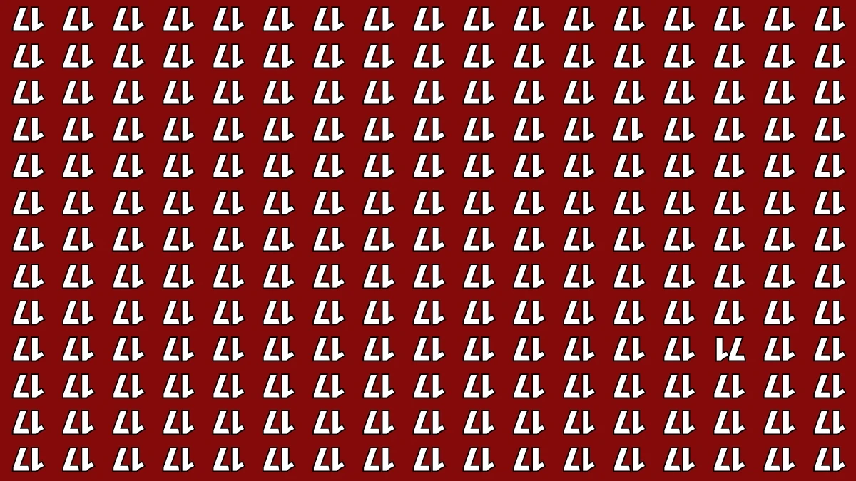 Optical Illusion IQ Test: Are You A Genius? Within 6 Seconds Spot The Inverted 71 among Inverted 17s