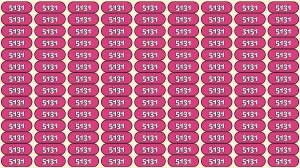 Optical Illusion Puzzle IQ Test: Within 9 Seconds Spot The Number 3151 among 513...