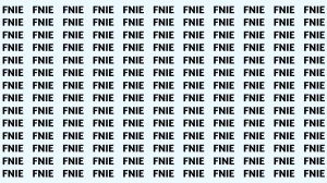 Optical Illusion Visual Test: Within 5 Seconds Spot The Word FINE among FNIEs