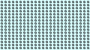 Optical Illusion: Within 5 Seconds Spot The Letter O among Q