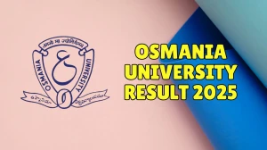 Osmania University Result 2025 Released at osmania.ac.in Direct Link to Download 3rd Sem Result