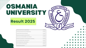 Osmania University Result 2025 Released at osmania.ac.in Direct Link to Download PG Course Result