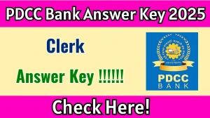 PDCC Bank Clerk Answer Key 2025 to Be Released at pdccbank.co.in – Download Clerk Answer Key Here PDCC Bank Clerk Answer Key 2025 to Be Released at pdccbank.co.in – Download Clerk Answer Key Here