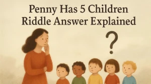 Penny Has 5 Children Riddle Answer Explained