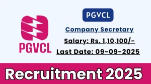 PGVCL Company Secretary Recruitment 2025 - Apply Offline PGVCL Company Secretary Recruitment 2025 - Apply Offline