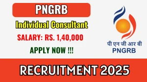 PNGRB Individual Consultant Recruitment 2025 - Apply Offline PNGRB Individual Consultant Recruitment 2025 - Apply Offline