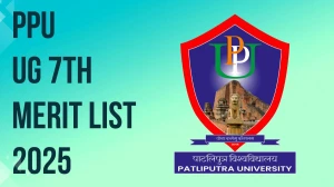 PPU UG 7th Merit List 2025 Released at ppuponline.in Direct Link to Download Merit List