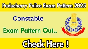 Puducherry Police Constable Exam Pattern 2025