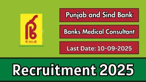 Punjab and Sind Bank BMC Recruitment 2025 - Apply Offline