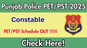 Punjab Police Constable PET/PST 2025 Schedule Released – Check Date Details at punjabpolice.gov.in Punjab Police Constable PET/PST 2025 Schedule Released – Check Date Details at punjabpolice.gov.in