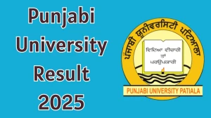 Punjabi University Result 2025 Released at pupexamination.ac.in Direct Link to Download 1st to 6th Semester Result