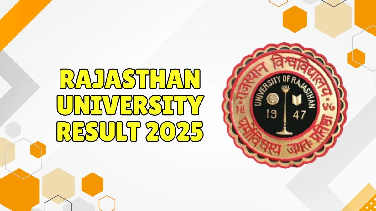 Rajasthan University Result 2025 Out at uniraj.ac.in Direct Link to Download 4th Sem Result