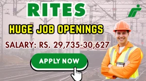 RITES Recruitment 2025 - Apply Online for 58 Technical Assistant, Resident Engineer and More Posts