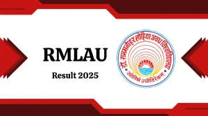RMLAU Result 2025 Released at rmlauexams.in Direct Link to Download 6th Semester Result