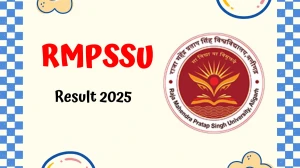 RMPSSU Result 2025 Released at rmpssu.ac.in Direct Link to Download 2nd, 4th, and 6th Semester Result