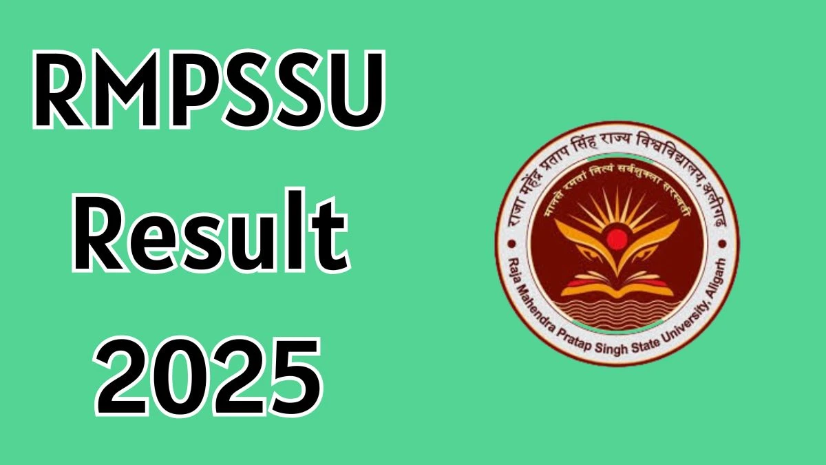 RMPSSU Result 2025 Released at rmpssu.ac.in Direct Link to Download 2nd, 4th and 6th Semester Result