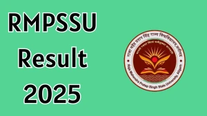 RMPSSU Result 2025 Released at rmpssu.ac.in Direct Link to Download 2nd, 4th and 6th Semester Result