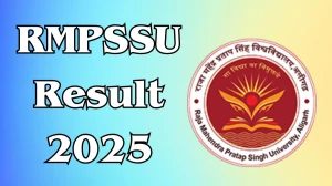 RMPSSU Result 2025 Released at rmpssu.ac.in Direct Link to Download 2nd, 4th and 8th Semester Result