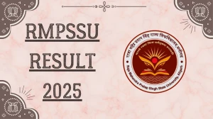 RMPSSU Result 2025 Released at rmpssu.ac.in Direct Link to Download 2nd and 4th Semester Result
