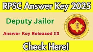 RPSC Deputy Jailor Model Answer Key 2025 Released – Download Now at rpsc.rajasthan.gov.in RPSC Deputy Jailor Model Answer Key 2025 Released – Download Now at rpsc.rajasthan.gov.in