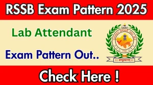RSSB Lab Attendant Exam Pattern 2025 RSSB Lab Attendant Exam Pattern 2025