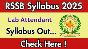 RSSB Lab Attendant Syllabus 2025 Out Direct Link to Download Syllabus PDF here RSSB Lab Attendant Syllabus 2025 Out Direct Link to Download Syllabus PDF here