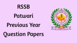 RSSB Patwari Previous Year Question Papers PDF with Answers Download