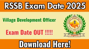 RSSB VDO Exam Date 2025 Out – Check Details for 850 Posts at rssb.rajasthan.gov.in RSSB VDO Exam Date 2025 Out – Check Details for 850 Posts at rssb.rajasthan.gov.in