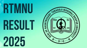 RTMNU Result 2025 Released at rtmnuresults.org Direct Link to Download Sixth Semester Result