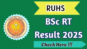 RUHS Result 2025 Released at ruhsraj.org Direct Link to Download PART-III Result
