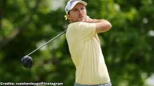 Russell Henley Birdies Last 3 Holes for a 61, Leads Tour Championship Over Scheffler