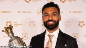 Salah and Caldentey Voted English Soccer Players of the Year by Fellow Pros