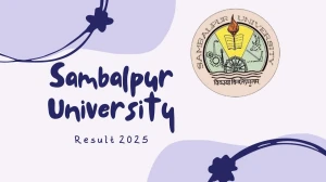 Sambalpur University Result 2025 Out at suniv.ac.in Direct Link to Download 4th, 6th Sem Result