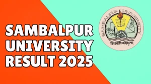 Sambalpur University Result 2025 Released at suniv.ac.in Direct Link to Download 1st Sem Result