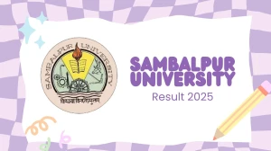 Sambalpur University Result 2025 Released at suniv.ac.in Direct Link to Download 4th Semester Result
